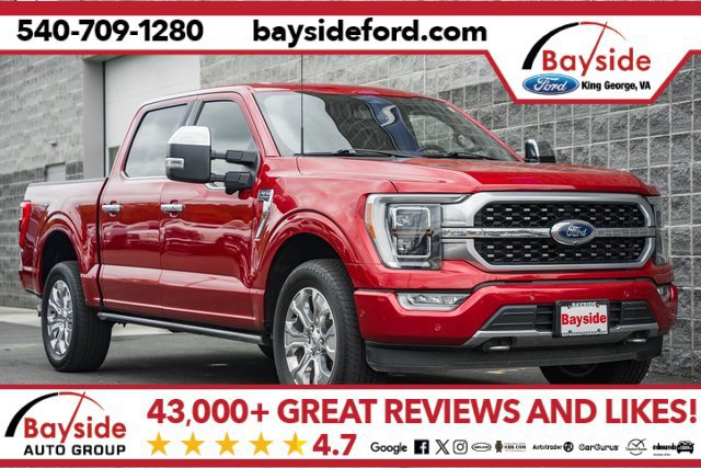 Certified 2022 Ford F150 Platinum w/ Equipment Group 701A High