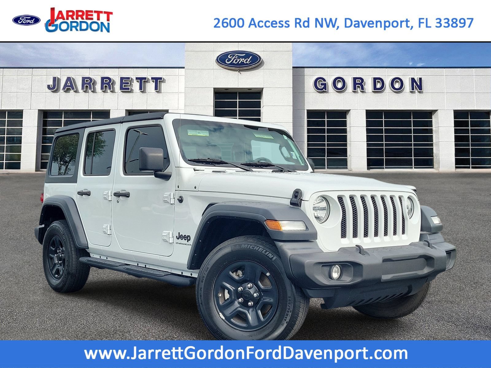 Used 2023 Jeep Wrangler Unlimited Sport AWD/4WD image 1