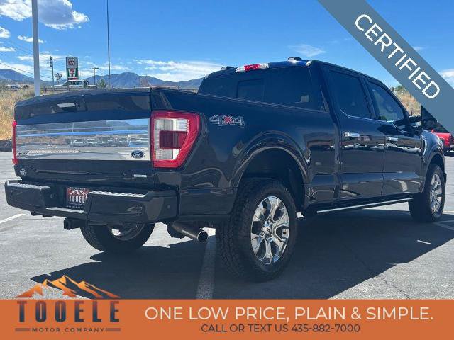 Certified 2022 Ford F150 Platinum w/ Equipment Group 701A High AWD/4WD image 11