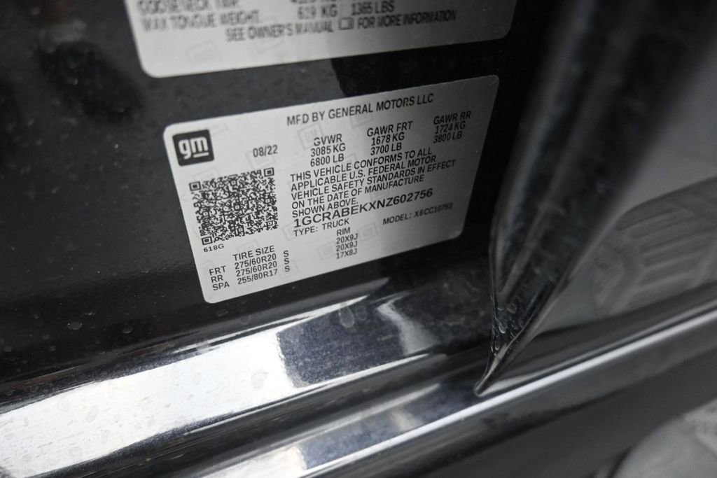 Used 2022 Chevrolet Silverado 1500 Custom RWD image 17