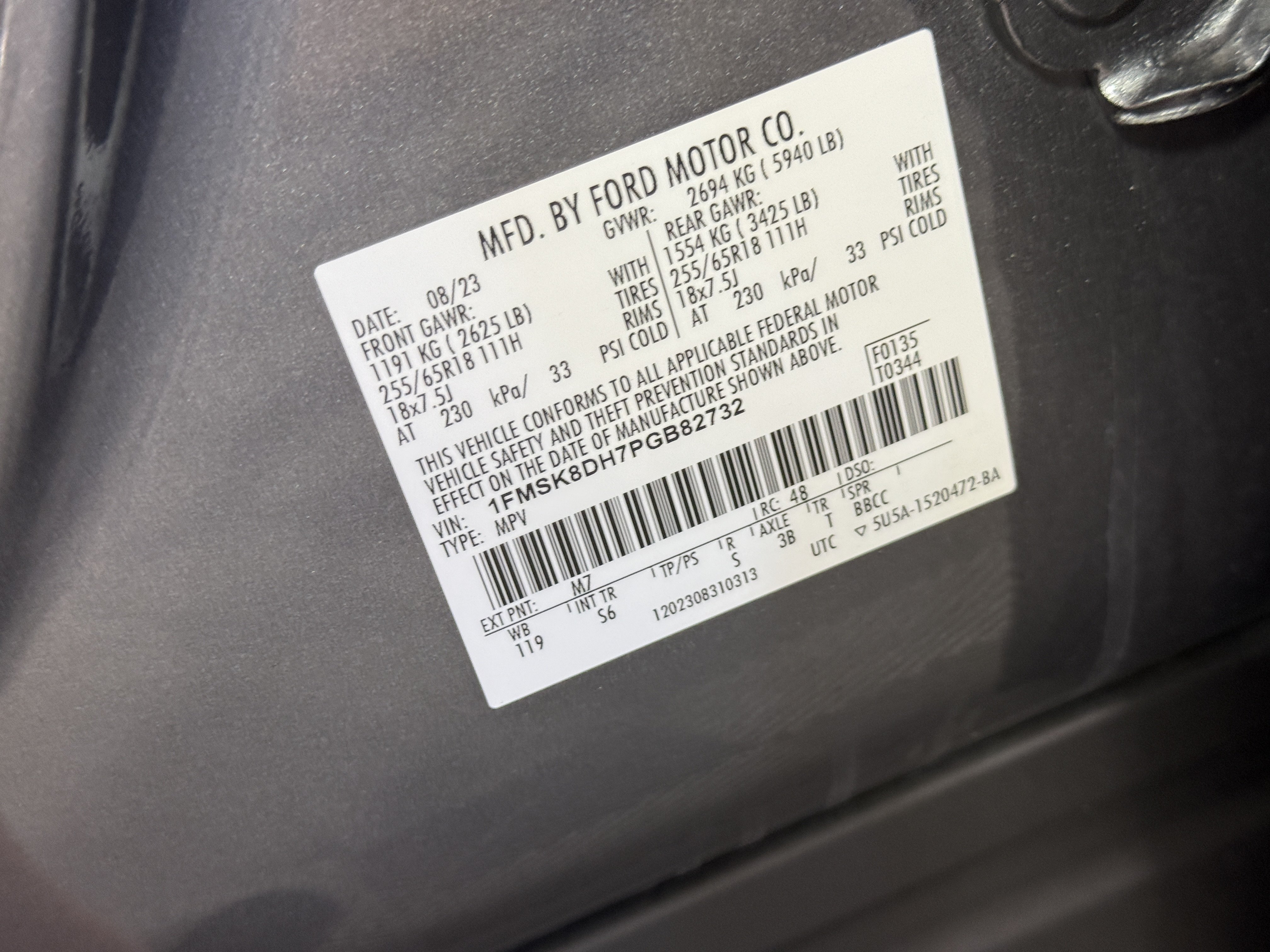 Certified 2023 Ford Explorer XLT w/ Equipment Group 202A AWD/4WD image 31