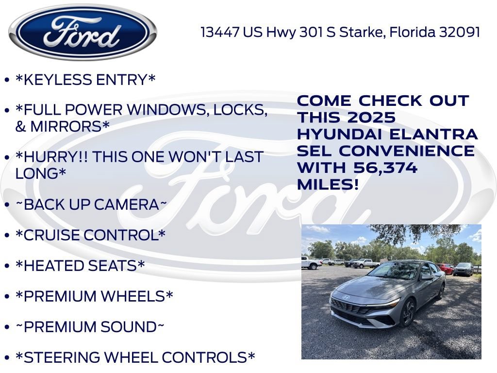 Used 2025 Hyundai Elantra SEL FWD image 12