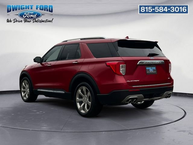Certified 2020 Ford Explorer Platinum w/ Premium Technology Package AWD/4WD image 3