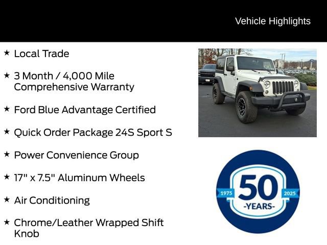 Used 2018 Jeep Wrangler Sport image 13