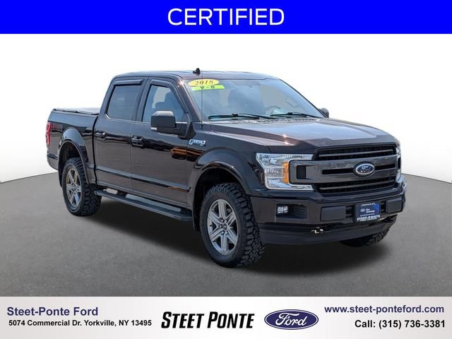 Certified 2018 Ford F150 XLT w/ Equipment Group 302A Luxury