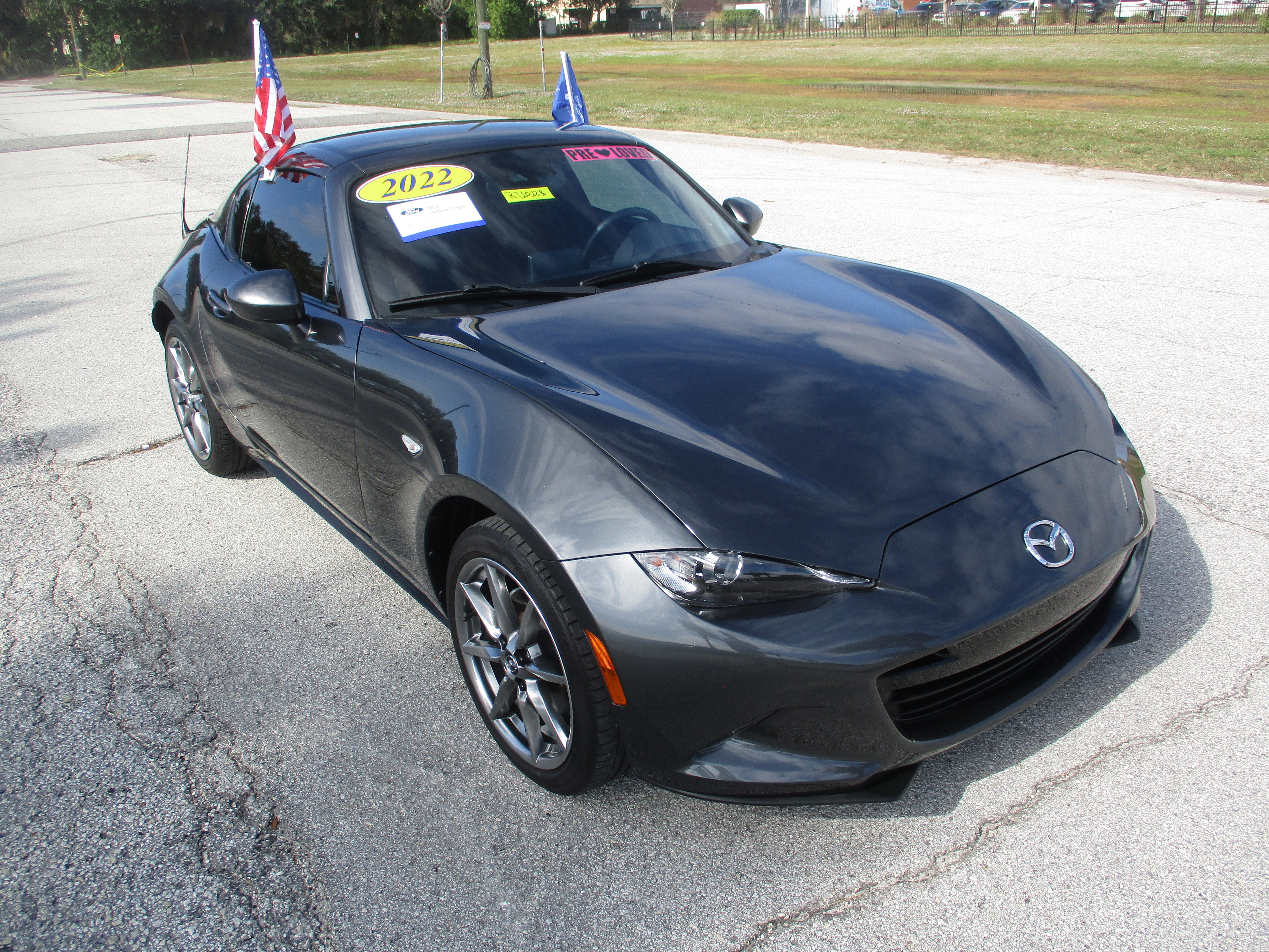 Used 2022 MAZDA MX-5 Miata RF Grand Touring w/ Weather Package image 1