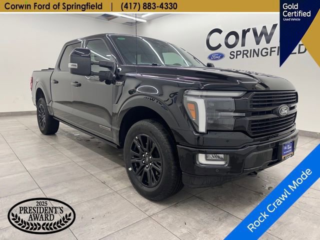 Certified 2025 Ford F150 Platinum w/ FX4 Off-Road Package