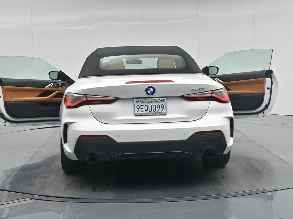 Used 2023 BMW 430i Convertible w/ M Sport Package RWD image 34