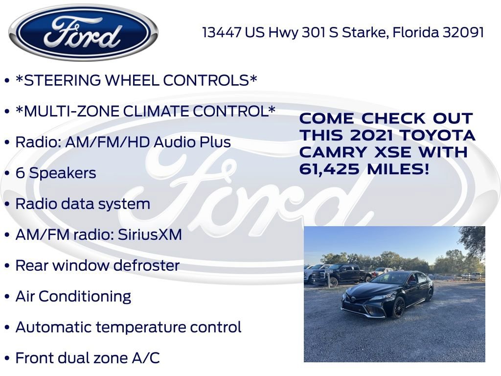 Used 2021 Toyota Camry XSE image 15