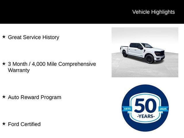 Certified 2024 Ford F150 XLT w/ Equipment Group 302A MID AWD/4WD image 8
