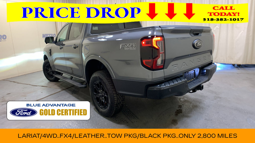 Certified 2025 Ford Ranger Lariat w/ FX4 Off-Road Package AWD/4WD image 5