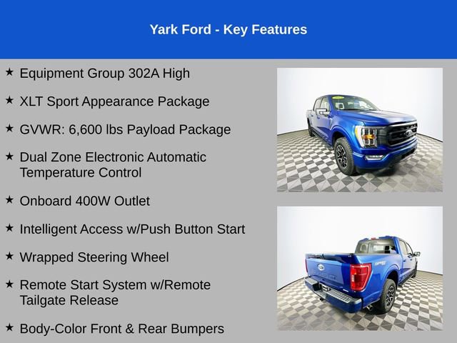 Certified 2023 Ford F150 XLT w/ Equipment Group 302A High image 2