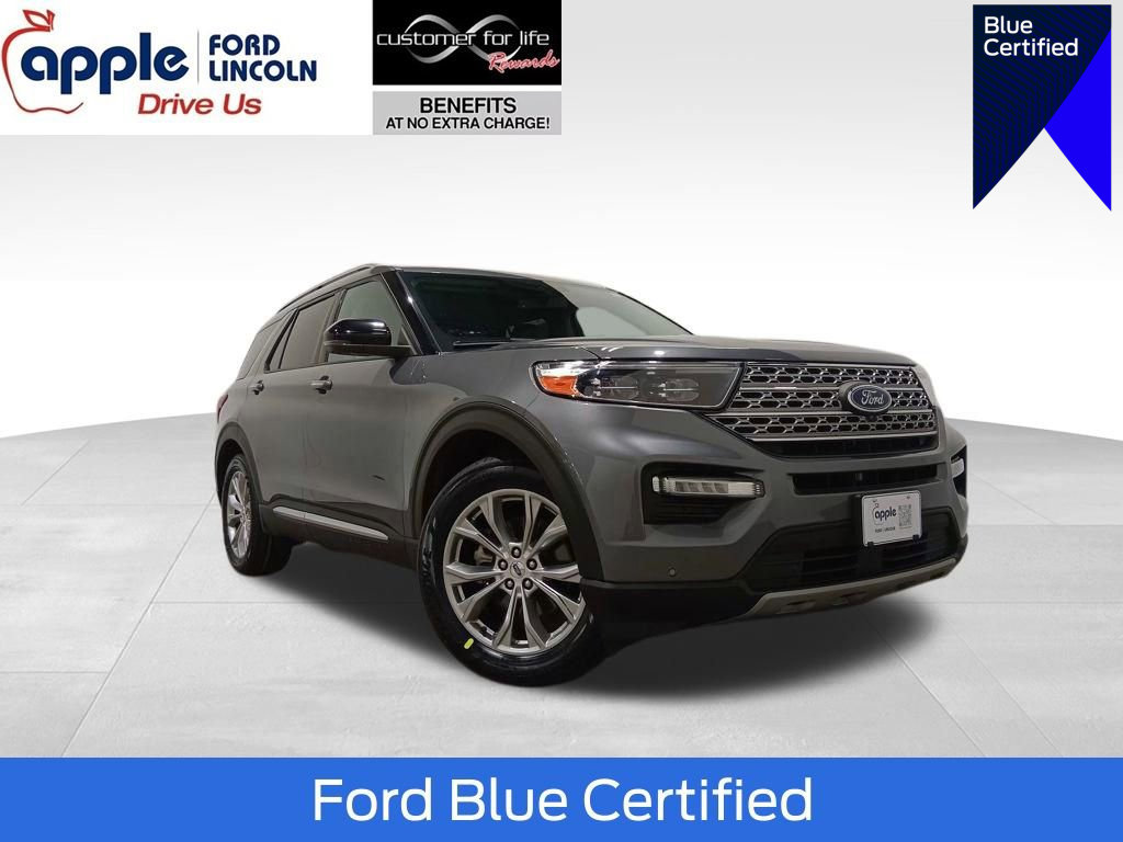 Certified 2022 Ford Explorer Limited w/ Equipment Group 301A image 1
