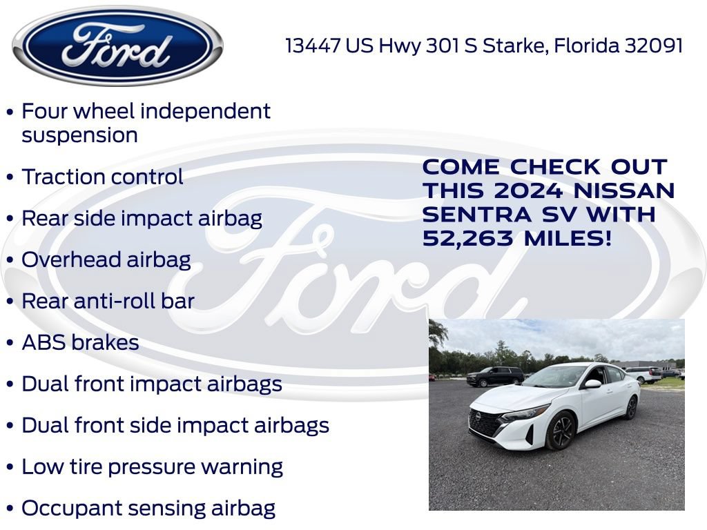 Used 2024 Nissan Sentra SV FWD image 22