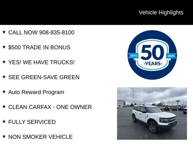 Certified 2025 Ford Bronco Sport Big Bend AWD/4WD image 5