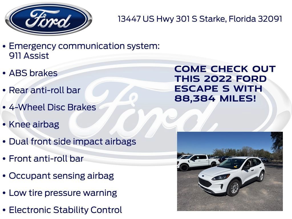 Certified 2022 Ford Escape S image 23