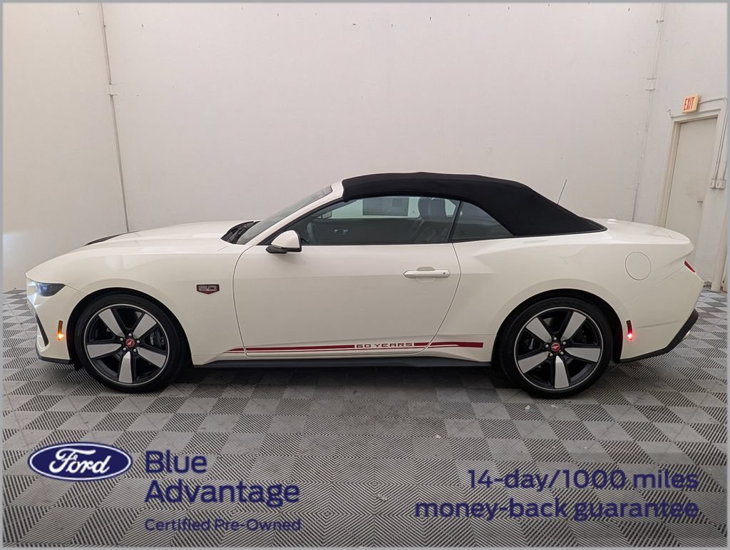 Certified 2025 Ford Mustang GT Premium w/ 60th Anniversary Package RWD image 9