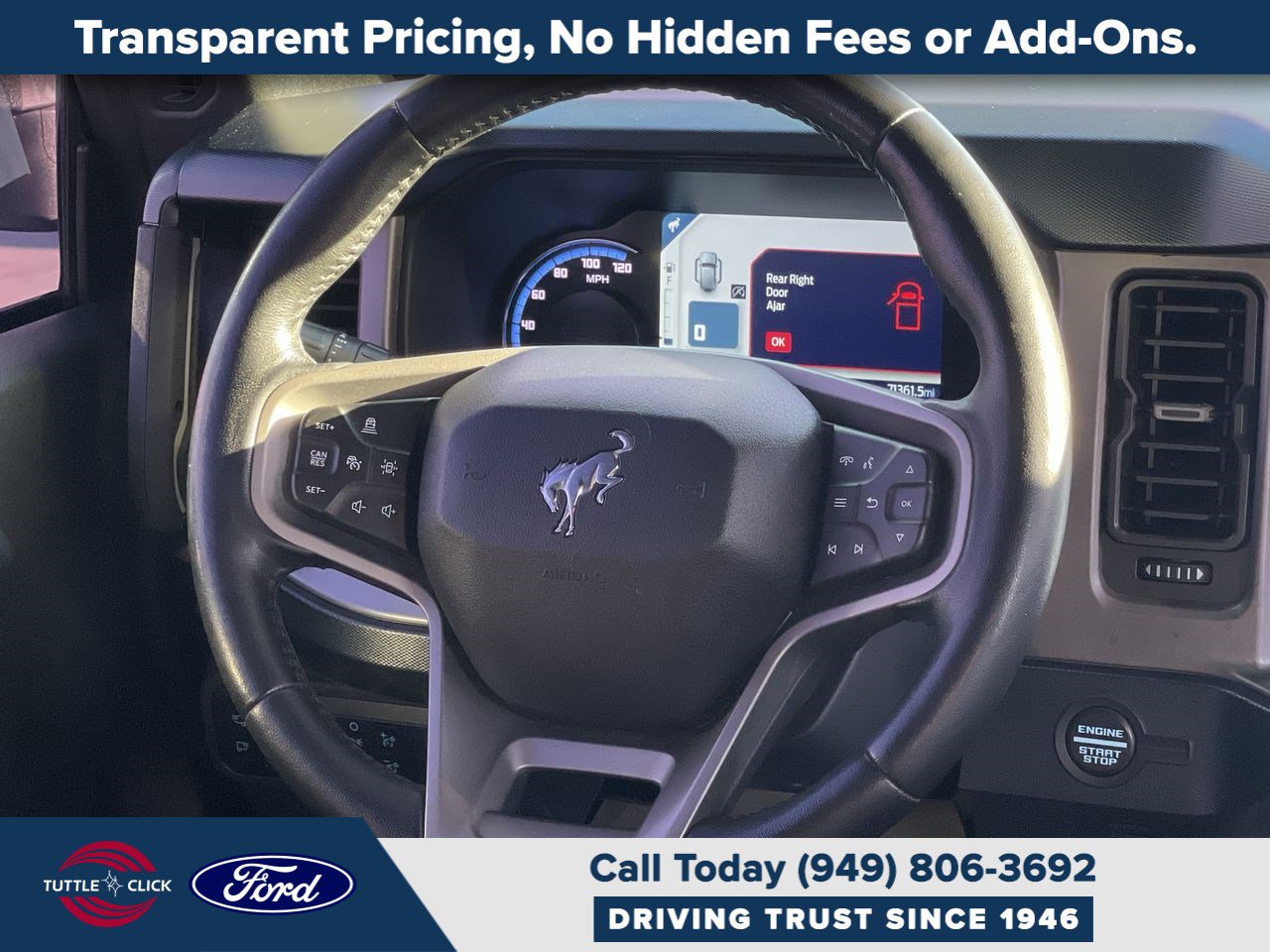 Certified 2022 Ford Bronco Outer Banks AWD/4WD image 24