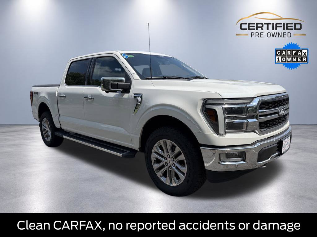 Certified 2024 Ford F150 Lariat w/ Equipment Group 502A High