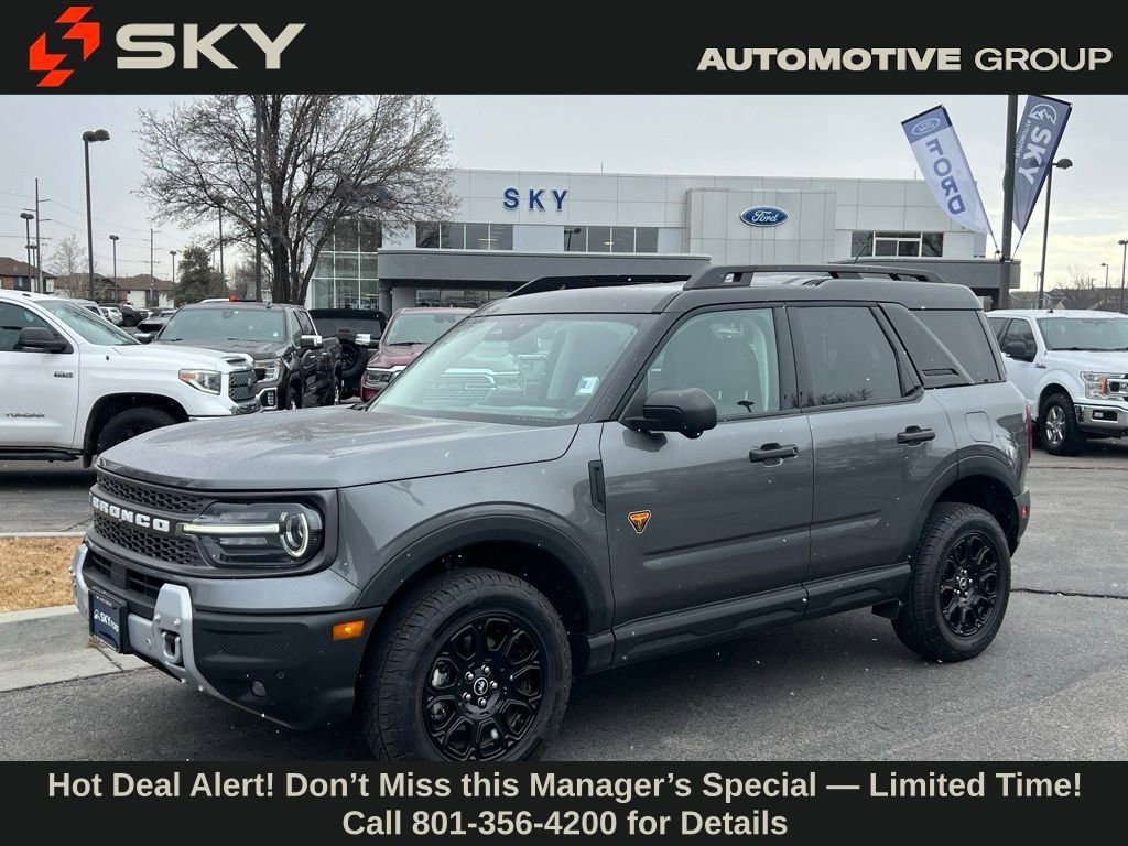 Certified 2025 Ford Bronco Sport Badlands