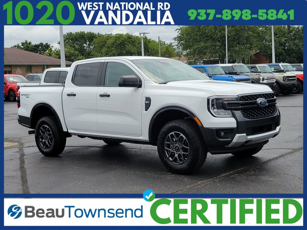 Certified 2024 Ford Ranger XLT w/ Equipment Group 301A High