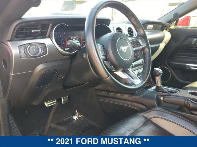 Certified 2021 Ford Mustang Premium w/ Equipment Group 201A RWD image 12