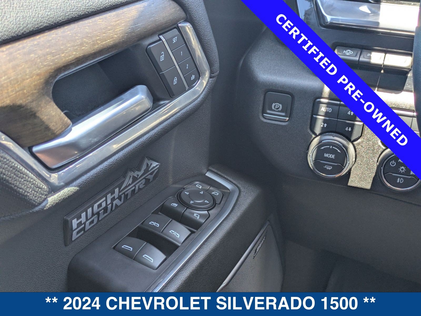 Used 2024 Chevrolet Silverado 1500 High Country w/ Technology Package AWD/4WD image 24