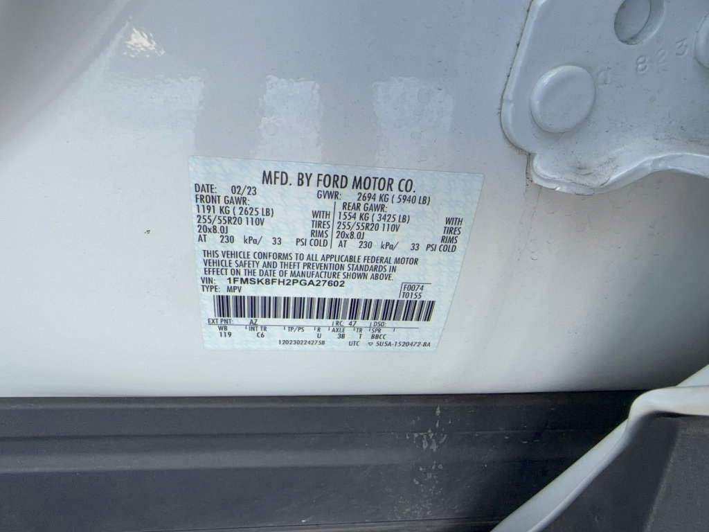 Certified 2023 Ford Explorer Limited w/ Limited Technology Package image 35