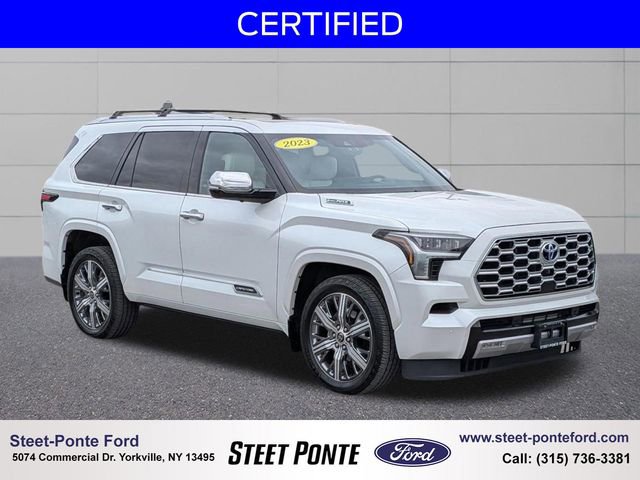 Used 2023 Toyota Sequoia Capstone AWD/4WD video 1