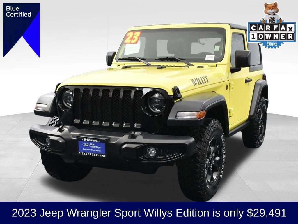 Used 2023 Jeep Wrangler Willys