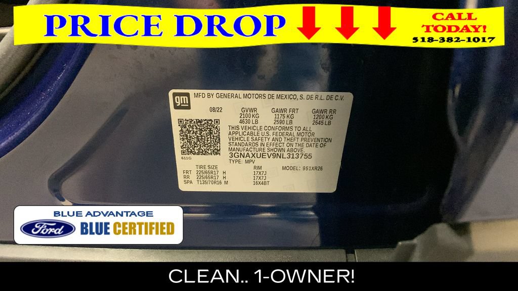Used 2022 Chevrolet Equinox LT AWD/4WD image 45
