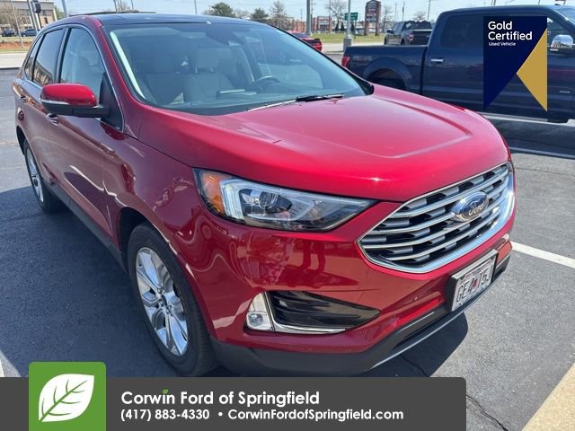 Certified 2021 Ford Edge Titanium w/ Class II Trailer Tow Package image 5