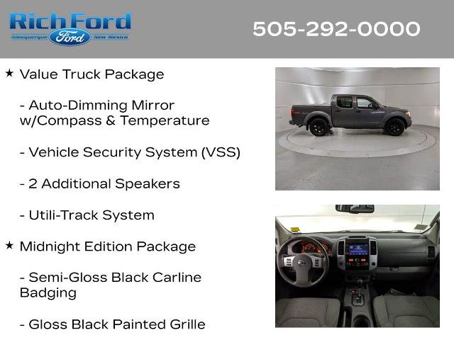 Used 2021 Nissan Frontier SV w/ Midnight Edition Floor Mats image 22