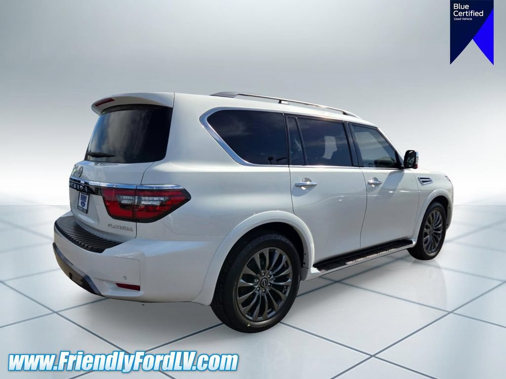 Used 2024 Nissan Armada Platinum w/ Captain's Chairs Package AWD/4WD image 6