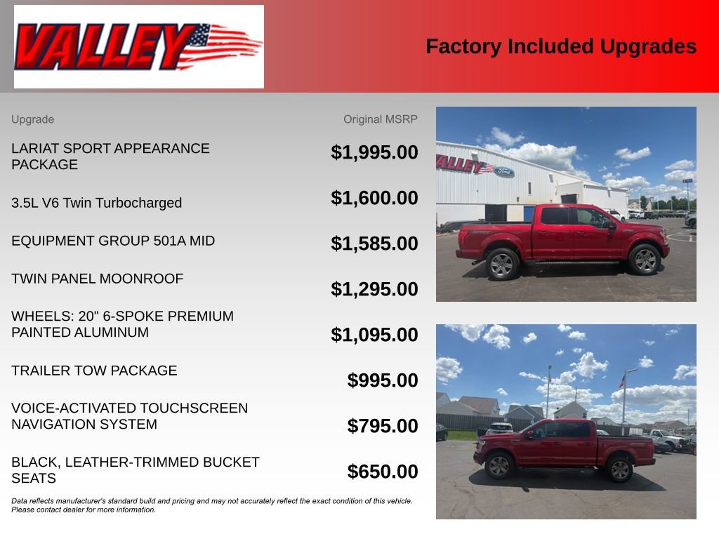 Certified 2018 Ford F150 Lariat AWD/4WD image 6