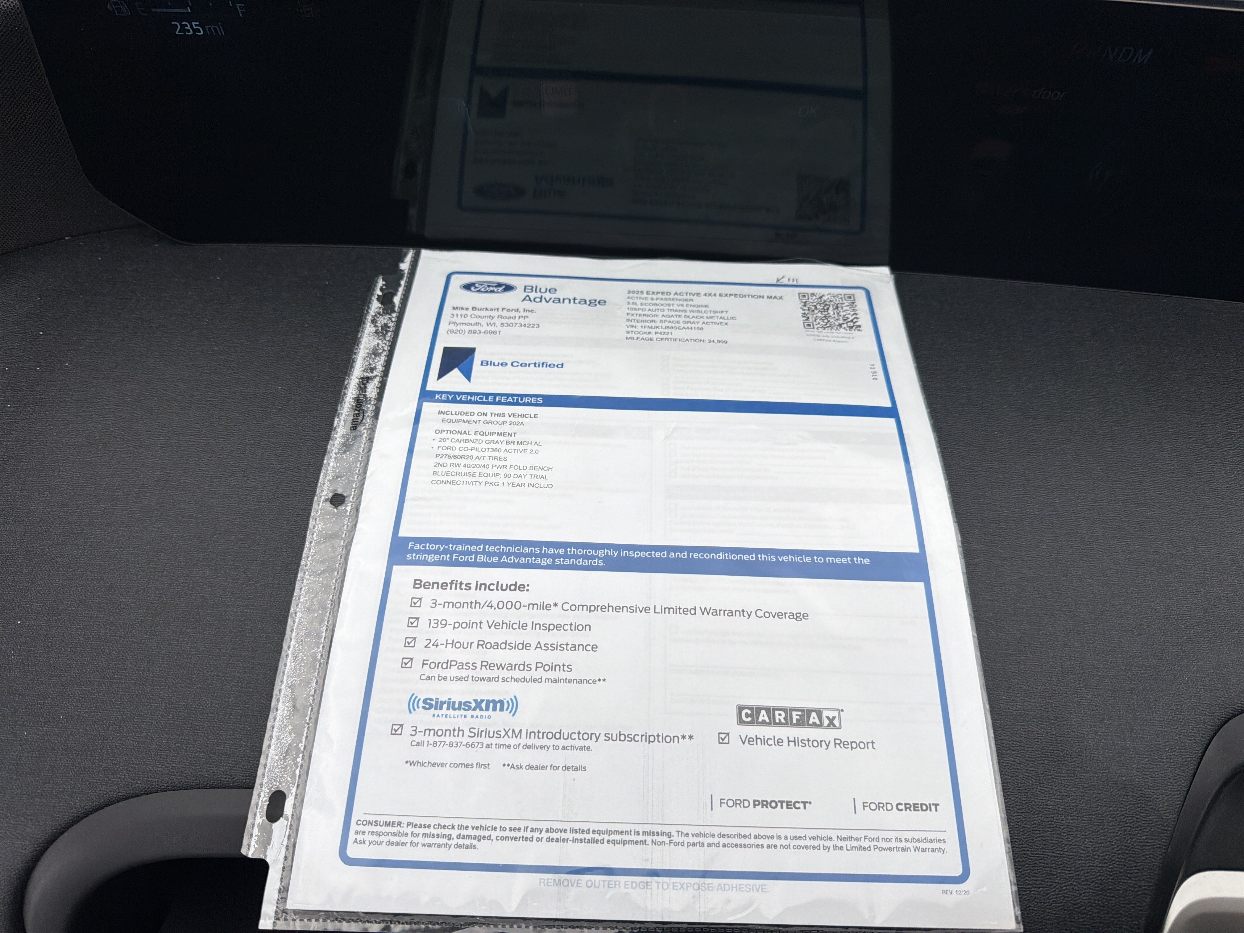 Certified 2025 Ford Expedition Max Active AWD/4WD image 62
