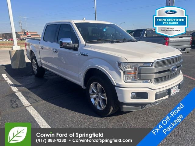 Certified 2018 Ford F150 Platinum w/ Equipment Group 701A Luxury image 2