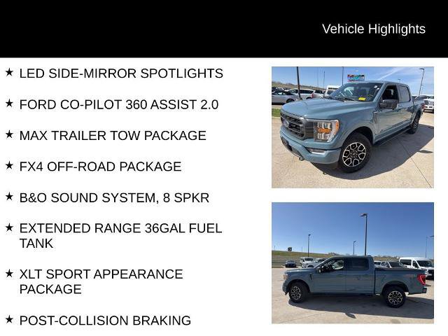 Certified 2023 Ford F150 XLT w/ Equipment Group 302A High image 10