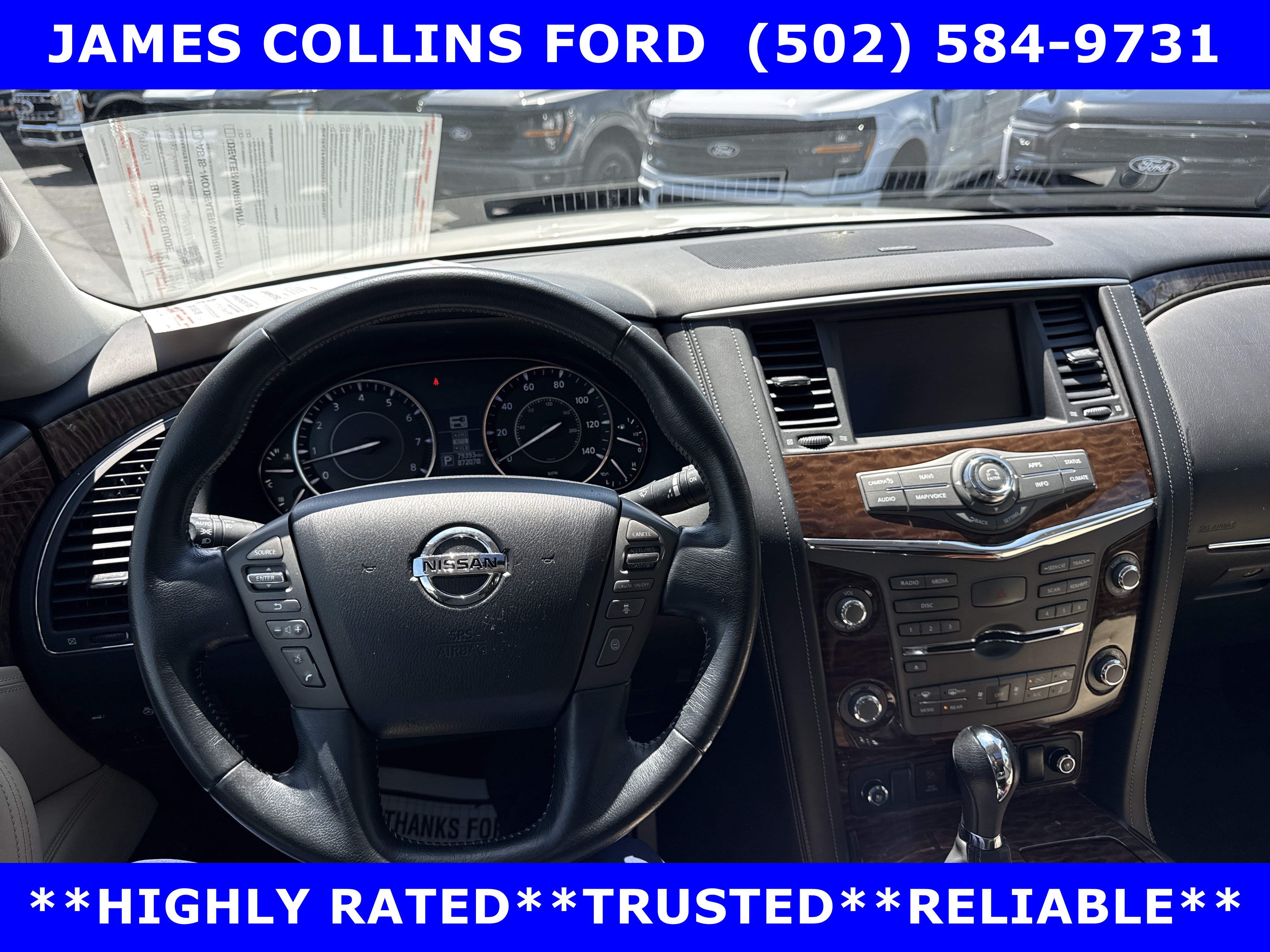 Used 2019 Nissan Armada Platinum w/ Captain's Chairs Package AWD/4WD image 31