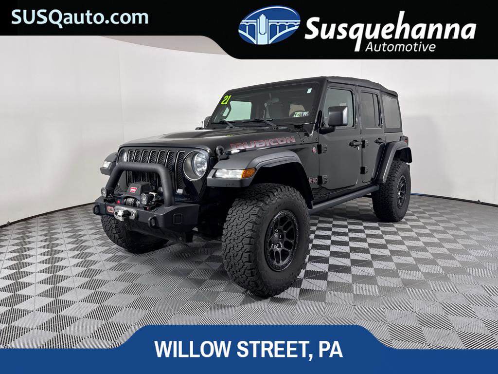 Used 2021 Jeep Wrangler Unlimited Rubicon w/ Xtreme Recon 35" Tire Package