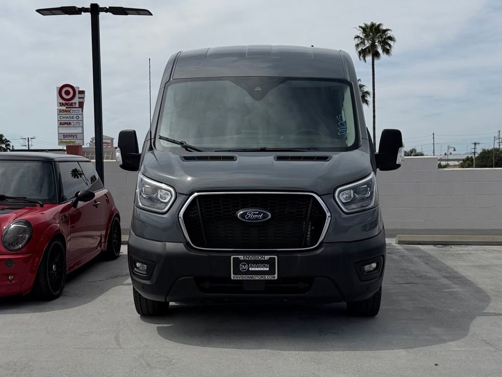 Certified 2023 Ford Transit 350 Medium Roof AWD w/ Interior Upgrade Package image 2