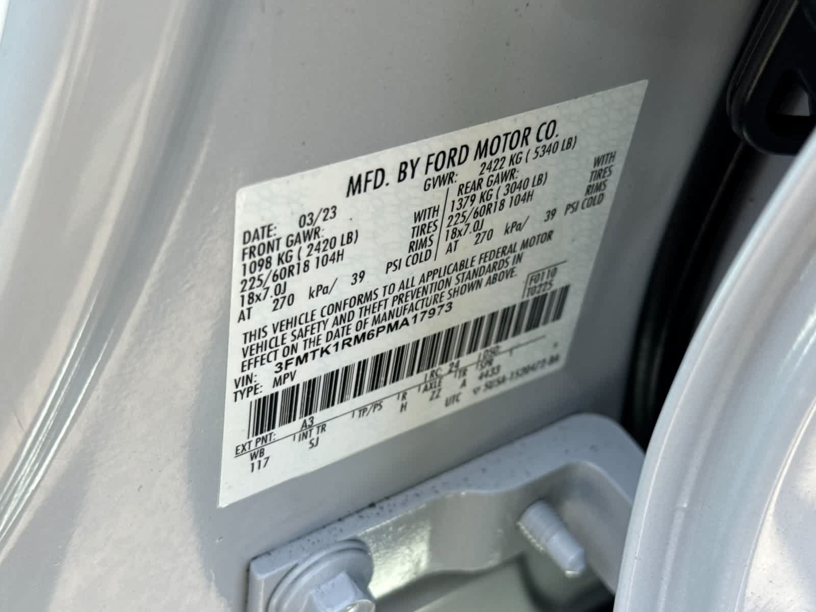 Certified 2023 Ford Mustang Mach-E Select RWD image 23