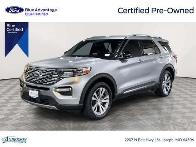Certified 2020 Ford Explorer Platinum w/ Premium Technology Package