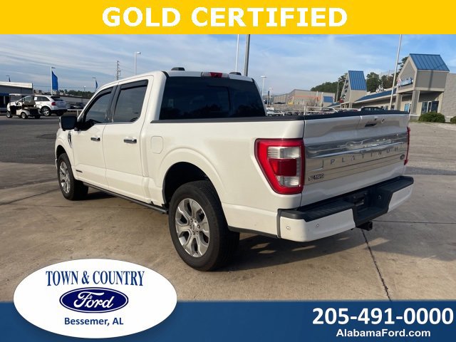 Certified 2022 Ford F150 Platinum w/ Equipment Group 701A High image 2