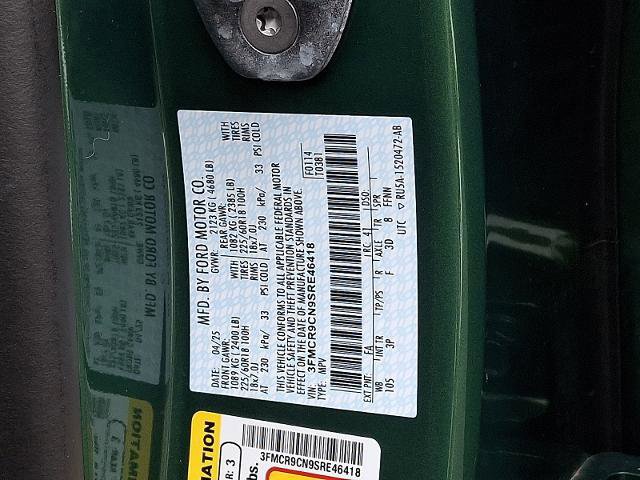 Certified 2025 Ford Bronco Sport Outer Banks w/ Outer Banks Tech Package+ image 28