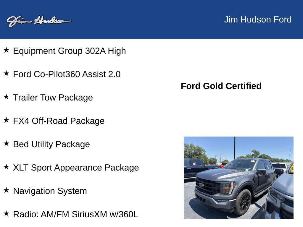 Certified 2023 Ford F150 XLT w/ Equipment Group 302A High AWD/4WD image 8