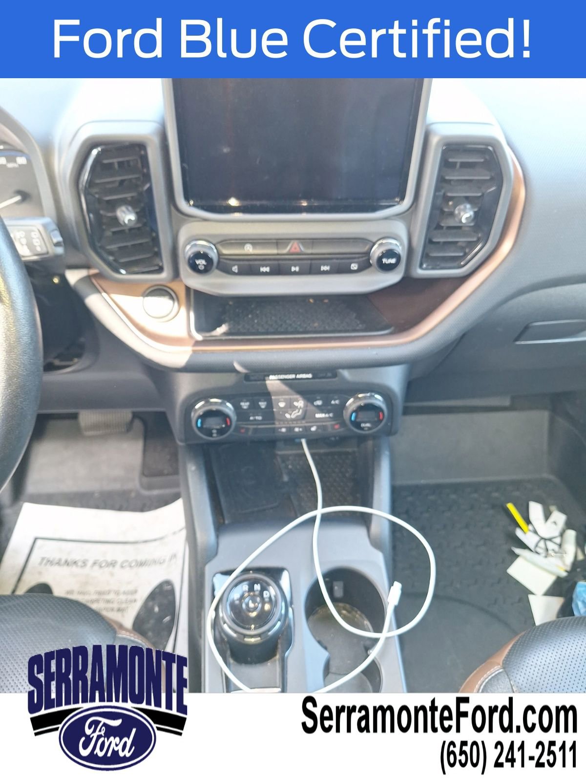 Certified 2021 Ford Bronco Sport Outer Banks w/ Outer Banks Package AWD/4WD image 12