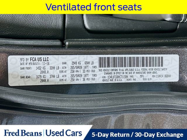 Used 2017 Jeep Grand Cherokee Overland image 39