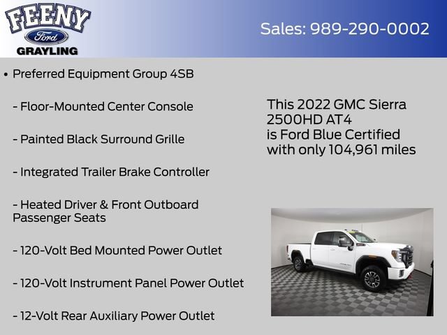 Used 2022 GMC Sierra 2500 AT4 AWD/4WD image 13