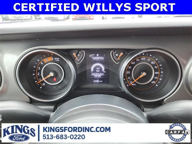 Used 2022 Jeep Wrangler Unlimited Willys image 12